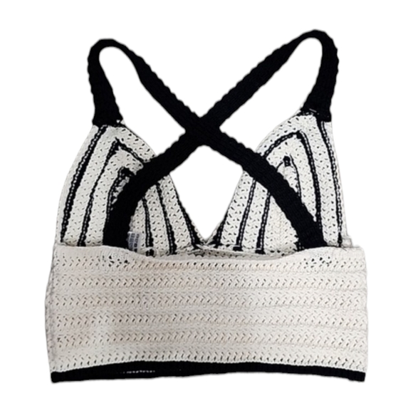 Zara crochet cropped top size M - Picture 9 of 9
